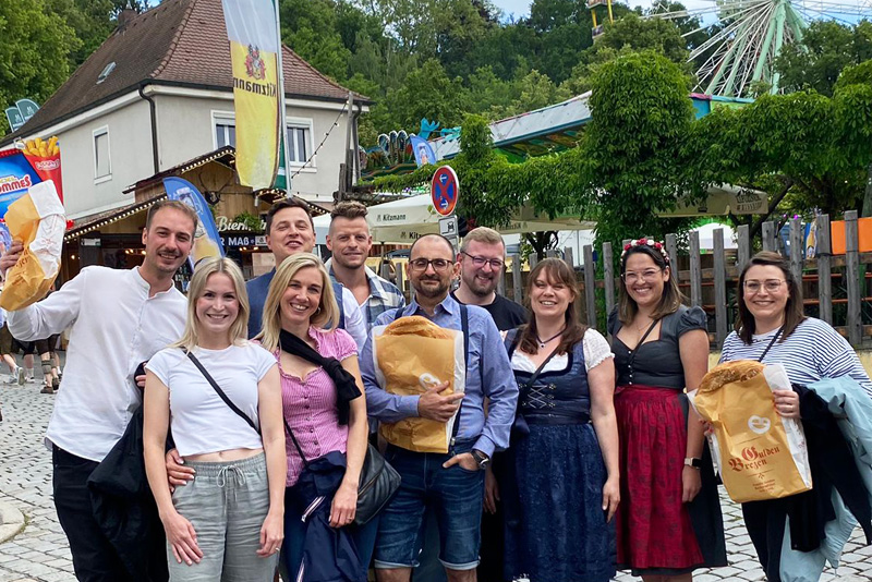 Unser Team auf der Erlanger Bergkirchweih